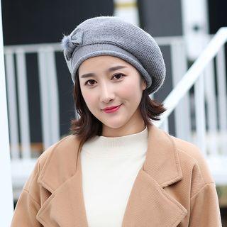 Bow Accent Beret
