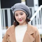 Bow Accent Beret