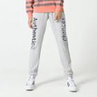 Drawstring Letter Sweatpants