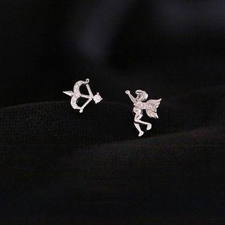Non-matching Angel Stud Earring