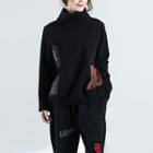 Applique Turtleneck Sweatshirt