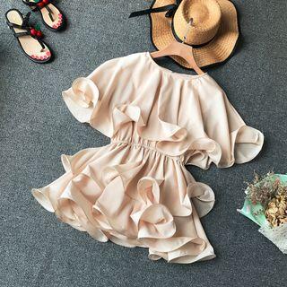 Ruffle Hem Tunic