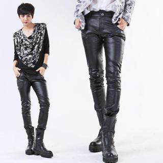 Faux Leather Skinny Pants