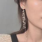 Fringed Earring 1 Pair - Cc0143 - Gold & Silver - One Size
