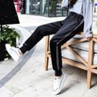Velvet Fleece-lined Jogger Pants