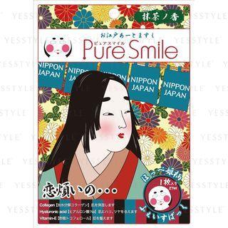 Sun Smile - Pure Smile Oedo Art Mask (hoppehime) 1 Pc