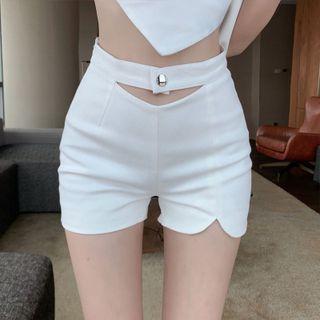 Cut-out Hot Pants