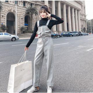 Long-sleeve Top / Drawstring Waist Jumper Pants