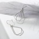 925 Sterling Silver Wirework Dangle Earring Silver - One Size
