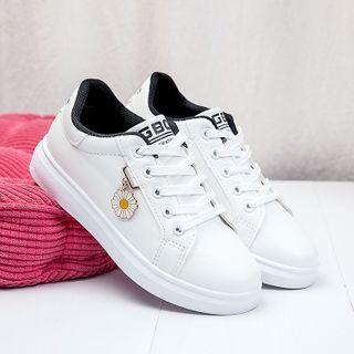 Floral Charm Sneakers