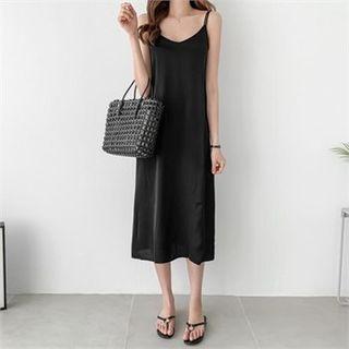 Cross-strap Pinafore Dress