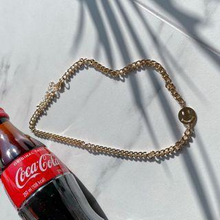 Smile-pendant Chain Necklace