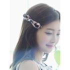 Floral Pattern Bow Hair Pin
