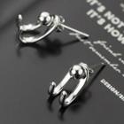 925 Sterling Silver Swing Earring Without Earring Backs - 1 Pair - One Size