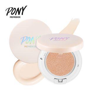 Memebox - Pony Blossom Fitting Cushion Foundation Spf50+ Pa+++ With Refill (3 Colors) Ivory