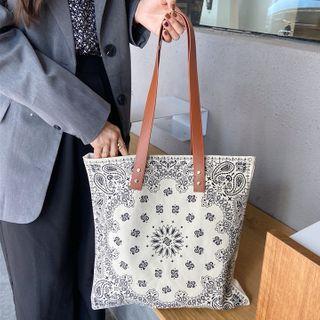 Paisley Print Tote Bag