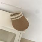 Woven Sun Visor Khaki - One Size