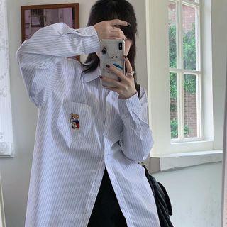 Long-sleeve Striped Shirt 12323 - Shirt - Stripe - One Size