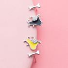 Dog Non Matching Earring