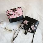 Print Floral Crossbody Bag