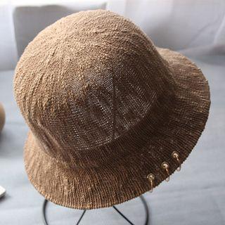 Ring Detail Bucket Hat