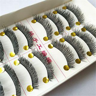 False Eyelashes #041 (10 Pairs) As Shown In Figure - One Size