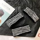 Zebra Print Headband Black & White - One Size