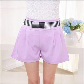 Bow A-line Shorts