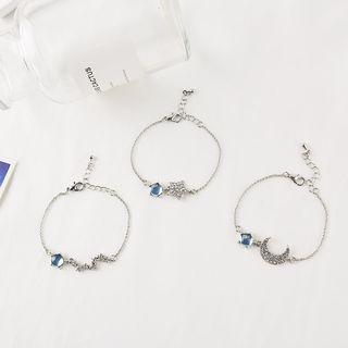 Faux-crystal Rhinestone Bracelet (various Design)