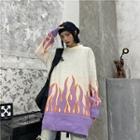 Fire Jacquard Sweater