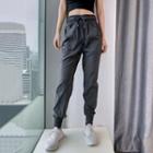 Plain Drawstring Quick-dry Sweatpants