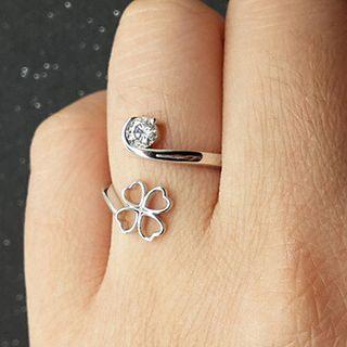 Clover Open Ring As Shown In Figure - One Size