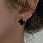 Four-leaf Clover Drop Earring