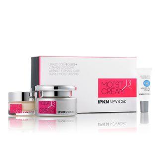 Ipkn - Moist 3 (cube) Cream Set: Cream 50ml + 20ml + Hyaluronic Acid Volume Mix2 1pc 3pcs
