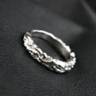 Hand Made Engraved Sterling Silver Ring