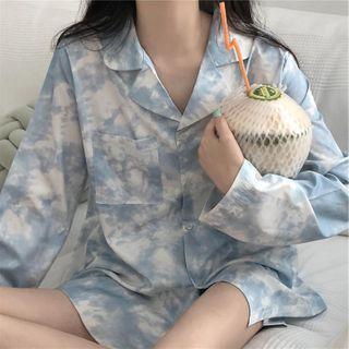 Tie-dyed Sleep Shirt / Lounge Pants / Lounge Shorts / Set