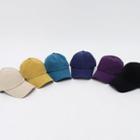 Colored Corduroy Baseball Cap