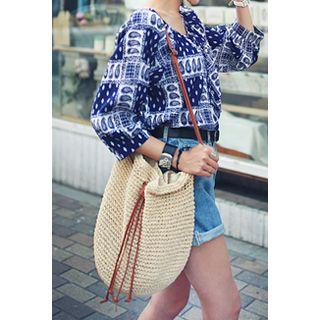 Embroidered Cross Bag