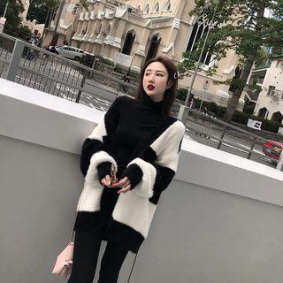 Turtleneck Two Tone Sweater / Leggings