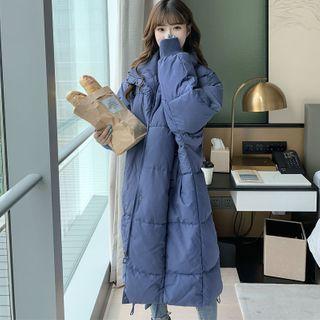 Midi Zip Padded Coat