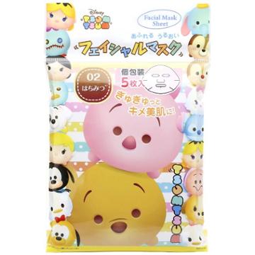 Creer Beaute - Tsum Tsum Mickey & Minnie Facial Mask Sheet (#01 Argan Oil) 5 Pcs