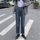 Straight-cut Vintage Demin Pants