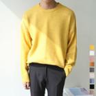 Crew-neck Wool Sweater In 9 Colors
