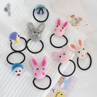 Animal Felting Hair Tie (various Designs)