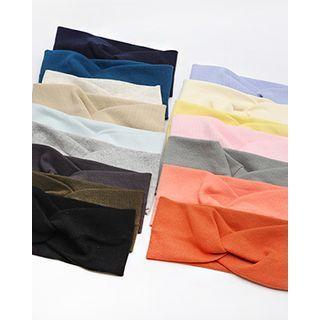 Knotted Fabric Hair Band (17 Color)