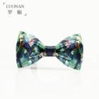 Parrot Print Bow Tie