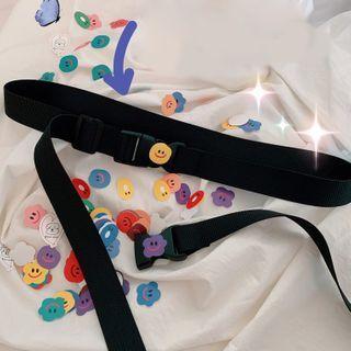 Smiley Canvas Belt