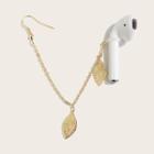 Leaf Airpods Retainer Earring 1 Pc - Gold - One Size