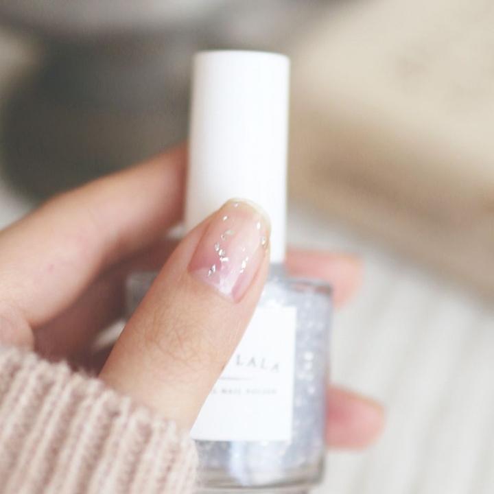 Aqua Lala - Silver Leaf Nail Polish 15ml