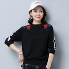 Flower Embroider Sweater
